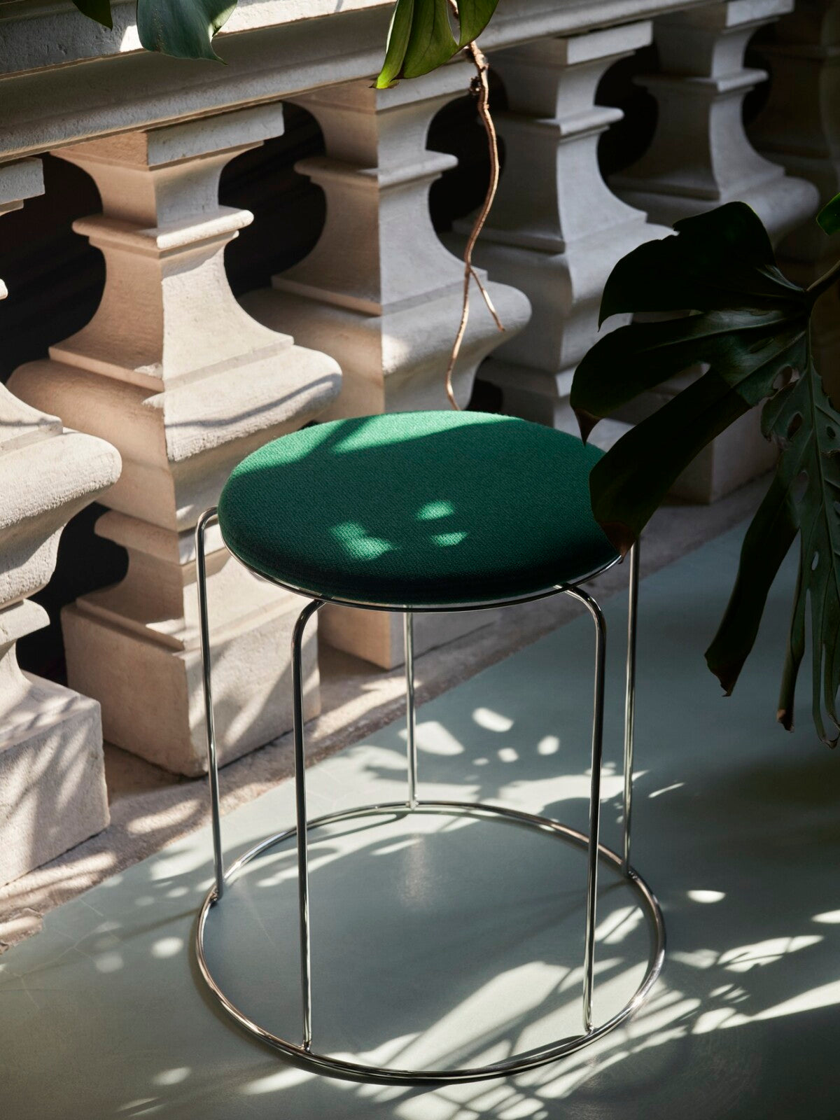 &Tradition  Wire Stool Verner Panton seat pads