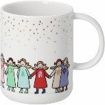 Räder Mok Heavenly Sisters koffie- en theerand met mooie ontwerpen, ideaal voor koffie- en theeliefhebbers.