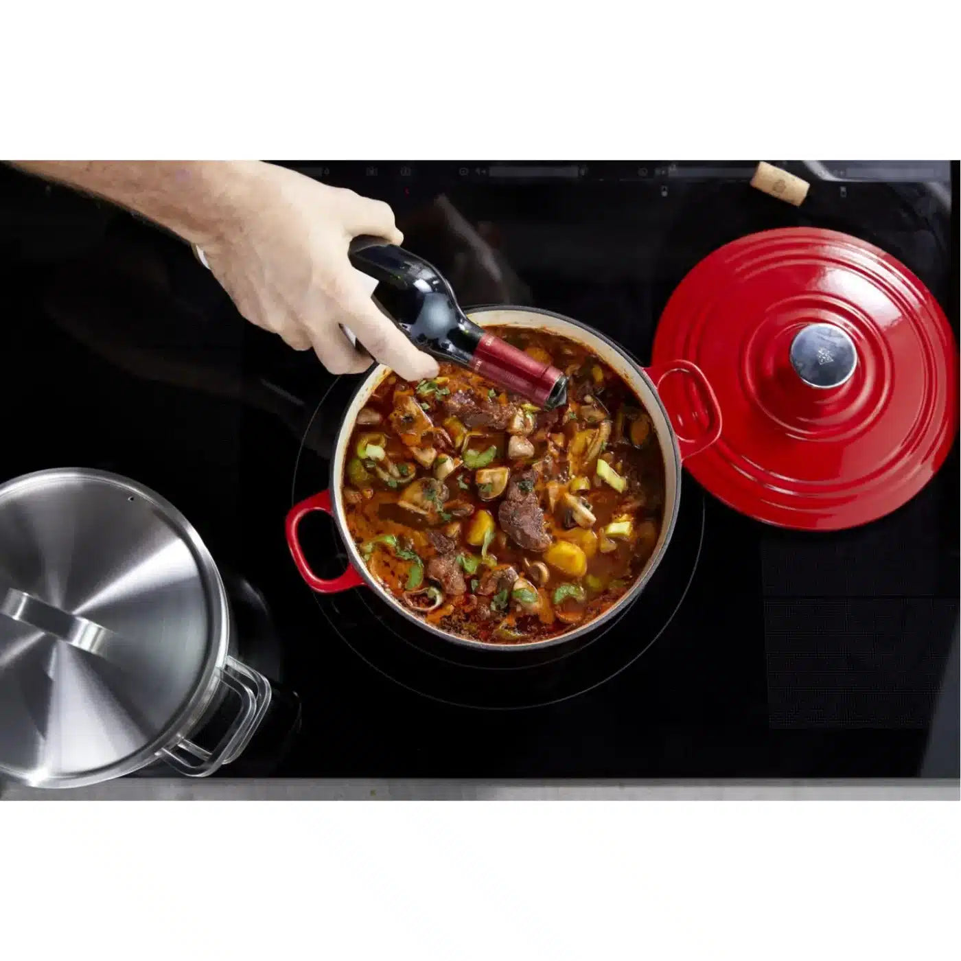 BK Bourgogne Stoofpot 24cm - chili red - Oosterlinck