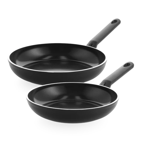 BK Easy induction keramische antikleefpannenset 24+28cm - Oosterlinck Home