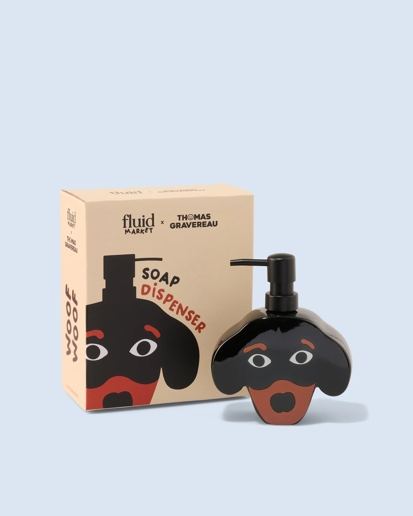 Fluid Market Teckel zeepdispenser - Oosterlinck Home