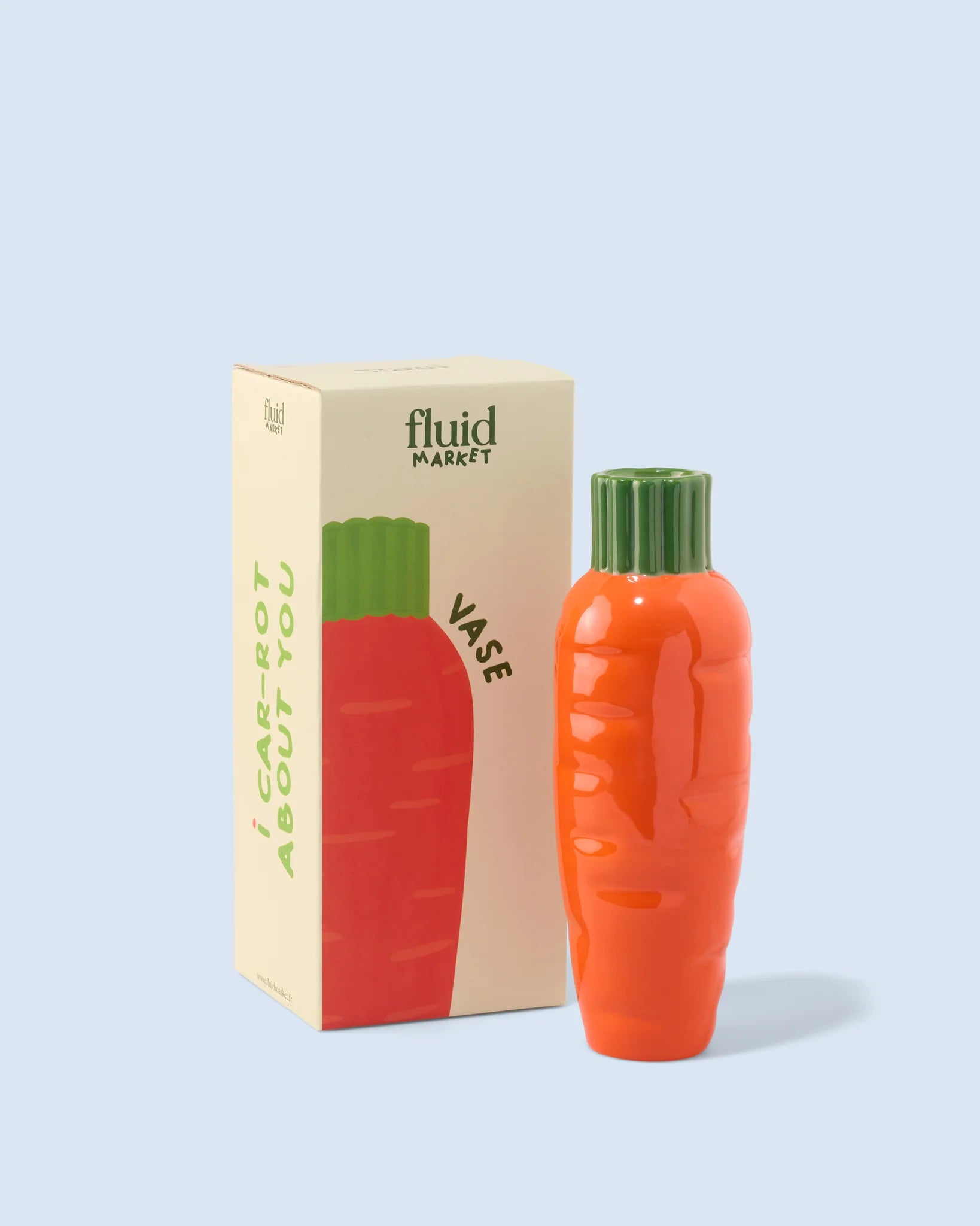 Fluid Market Carrot vaas - Oosterlinck Home