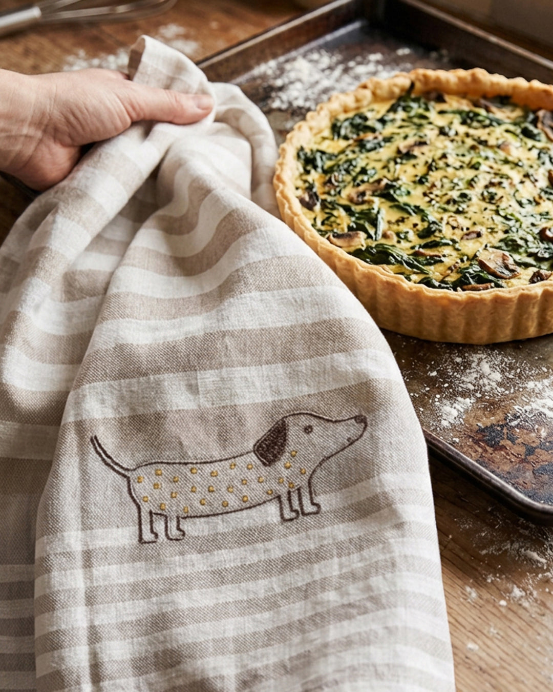 Grubentuch  Keukenhanddoek Hond