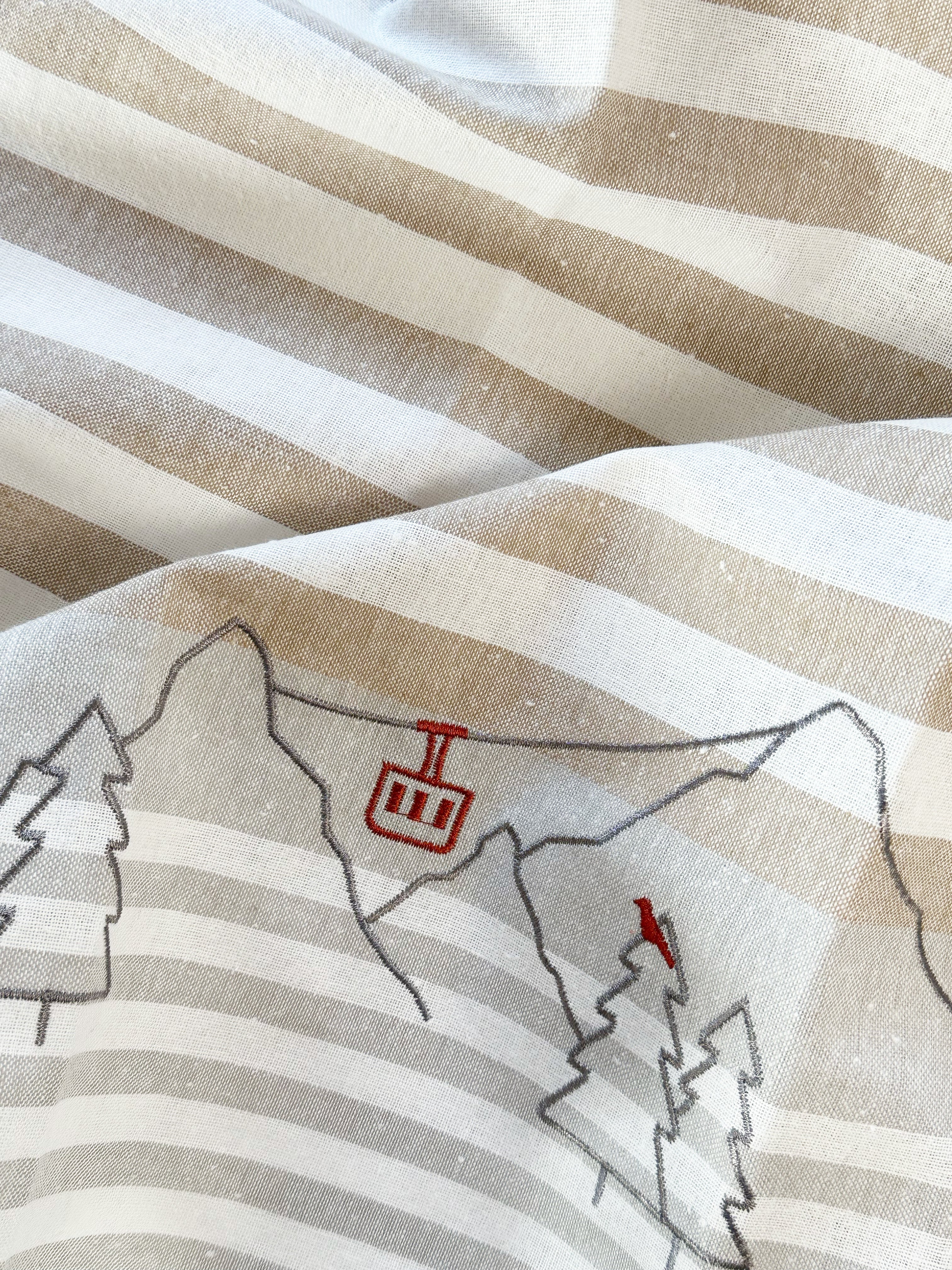 Grubentuch  Keukenhanddoek Berglandschap
