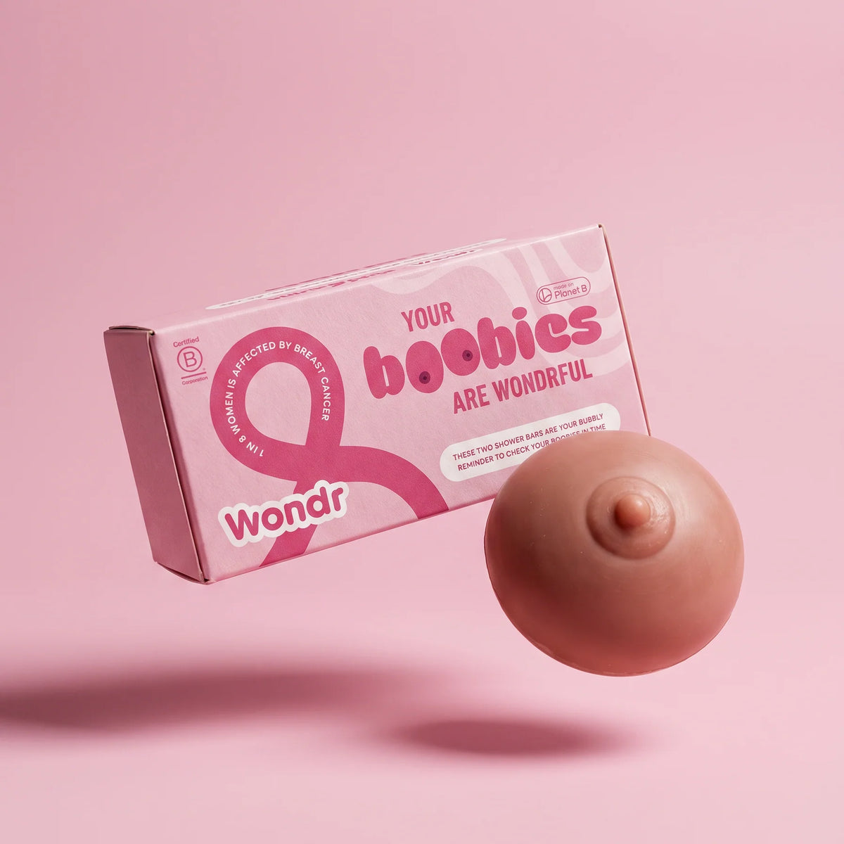 Wondr  Boobie Bar Think Pink / set van 2