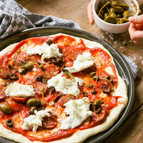 Dagelijkse kost pizzaplaat 33cm - Oosterlinck