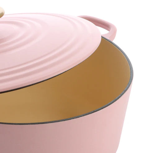 BK Bourgogne Stoofpot 24cm - blush pink - Oosterlinck Home