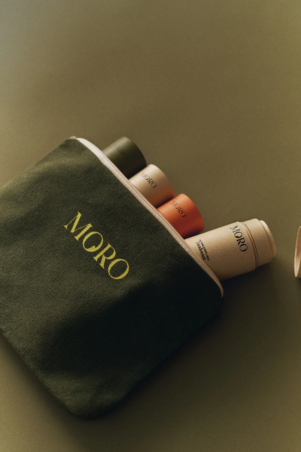 Moro  Deodorant Probiotic Discovery Set met gratis toilettas