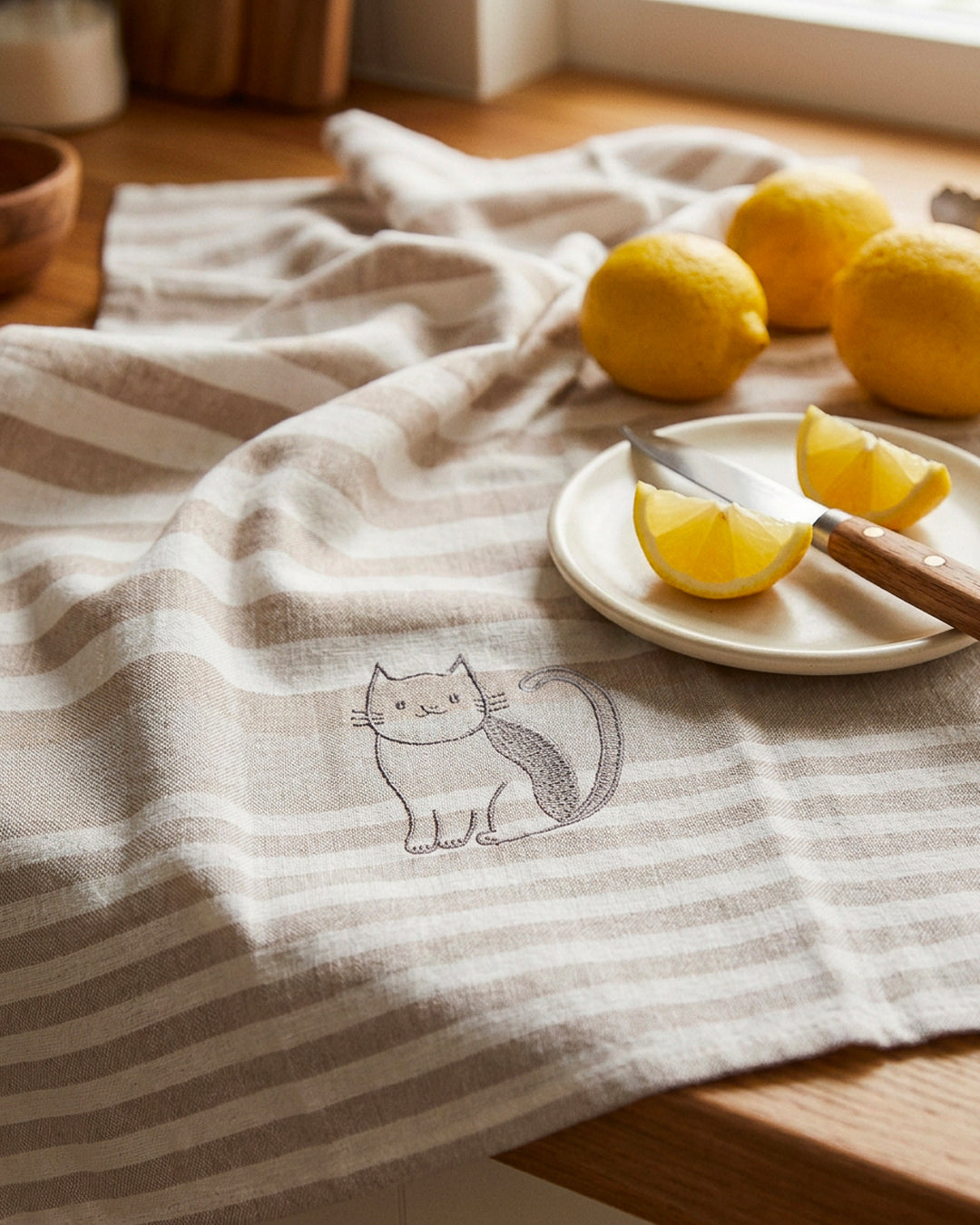 Grubentuch  Keukenhanddoek Kat