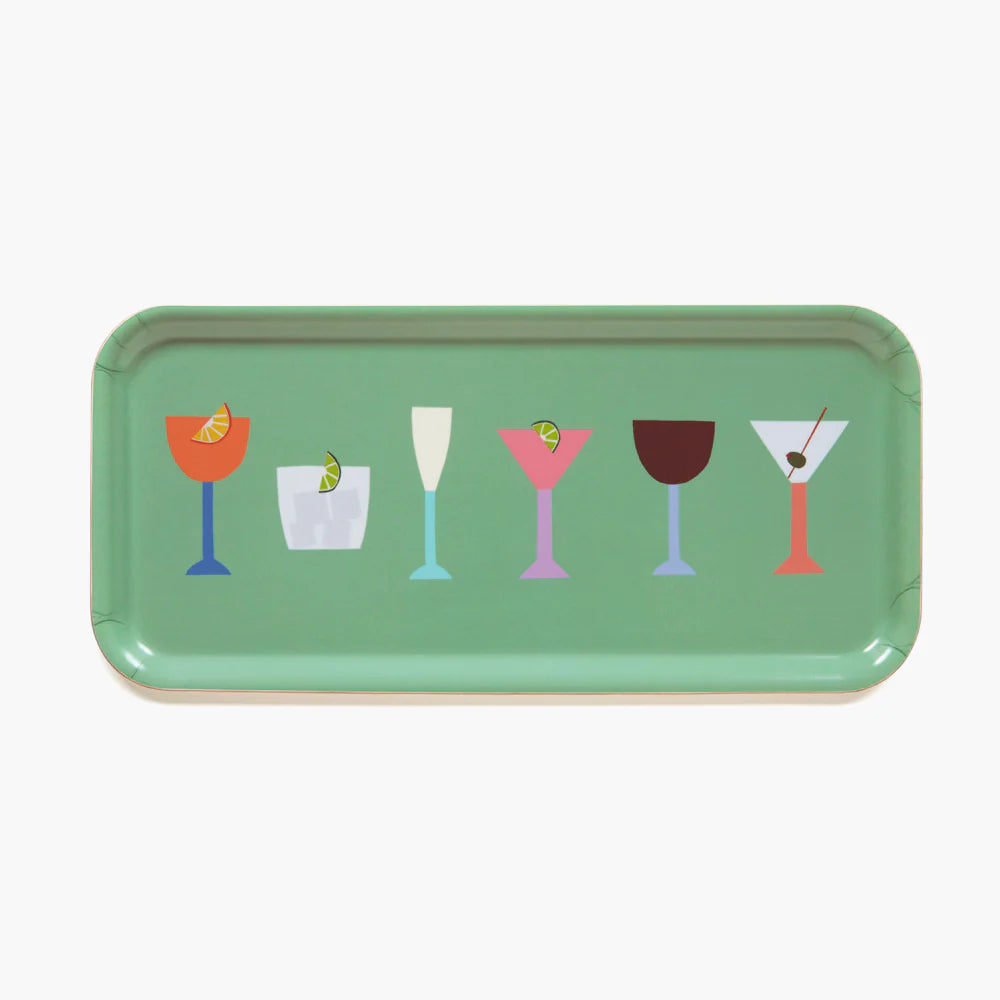 Blu Kat  Serveerplateau Cocktails - diverse kleuren - Oosterlinck Home