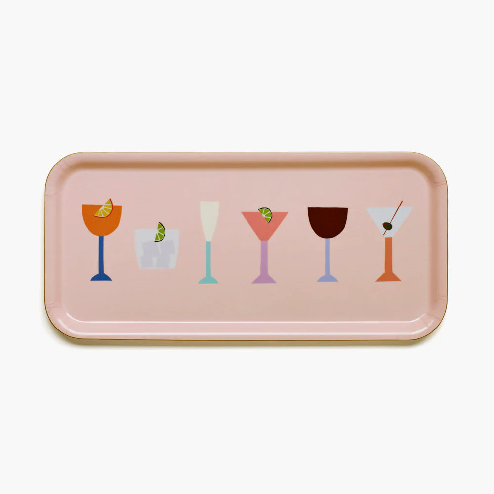 Blu Kat  Serveerplateau Cocktails - diverse kleuren - Oosterlinck Home