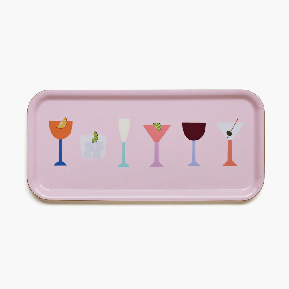 Blu Kat  Serveerplateau Cocktails - diverse kleuren - Oosterlinck Home