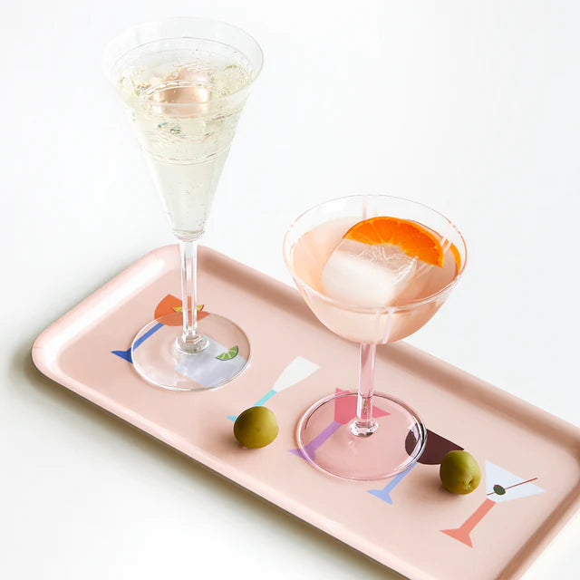 Blu Kat  Serveerplateau Cocktails - diverse kleuren - Oosterlinck Home