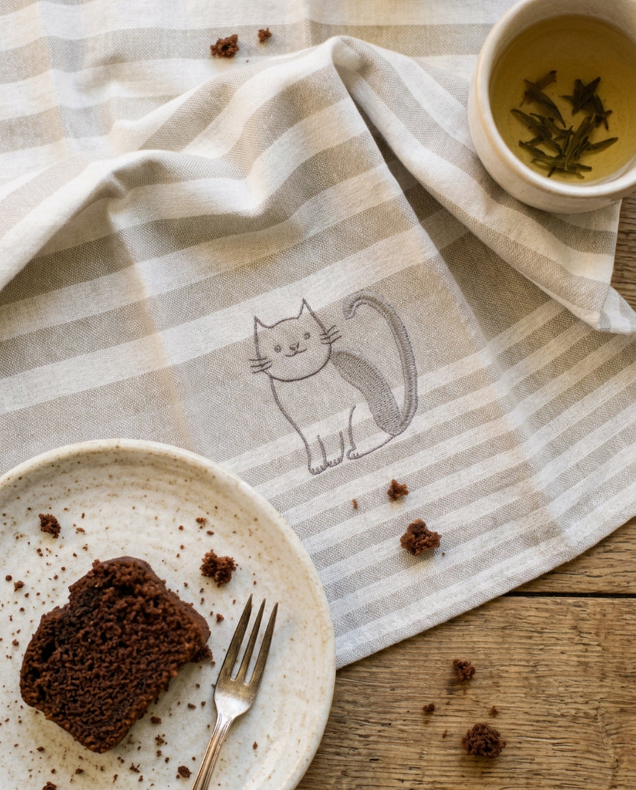 Grubentuch  Keukenhanddoek Kat