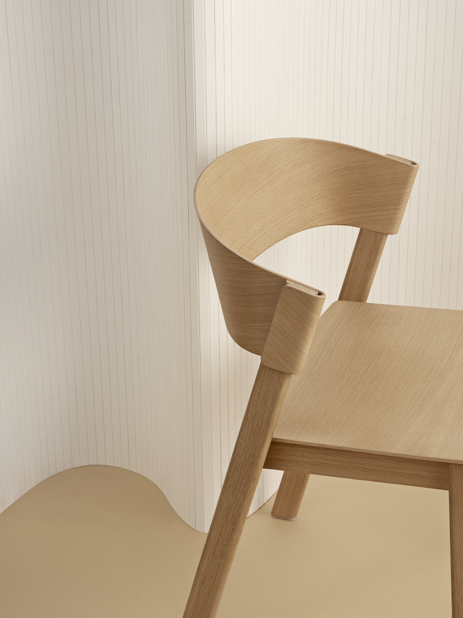 Muuto   Cover stoelen eik naturel - 1 set van 2 / -70%