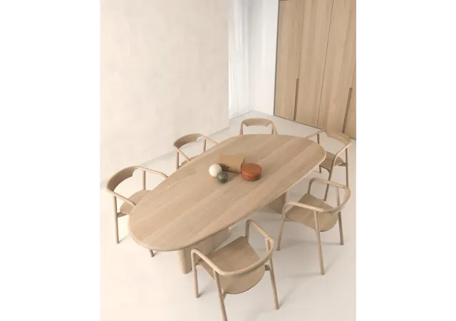 Robu Boulder T tafel - Oosterlinck Home