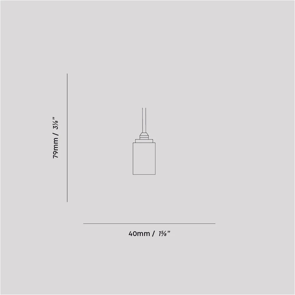 TALA  Pendant Graphite of brass -50% - Oosterlinck Home