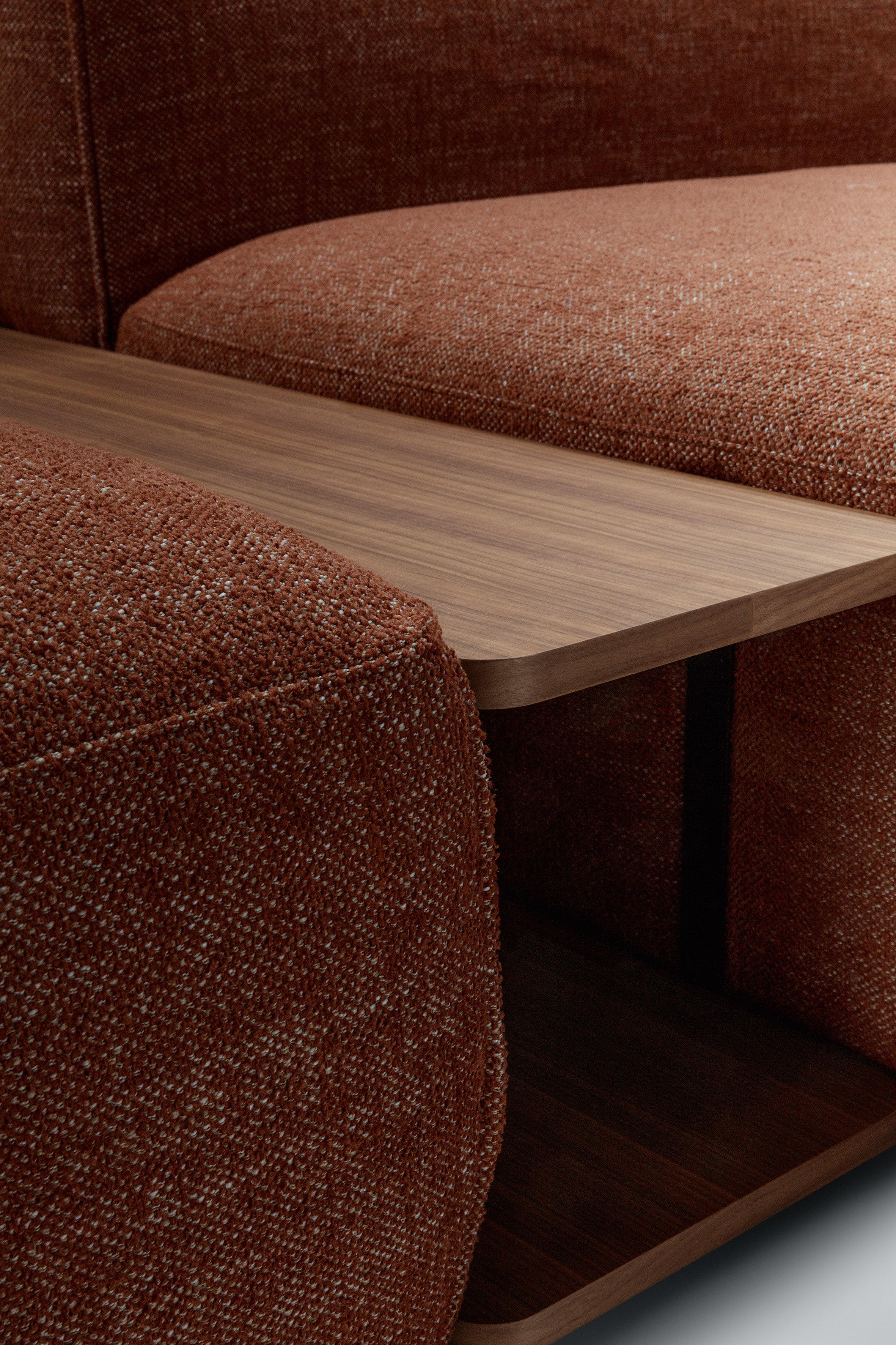 Sits Edda sofa 2.5 zit + tafeltje + longchair 385cm