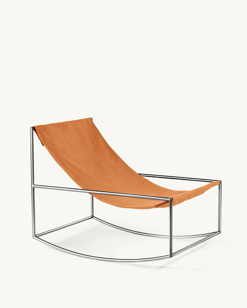 Valerie Objects Rocking chair stainless steel - Muller Van Severen