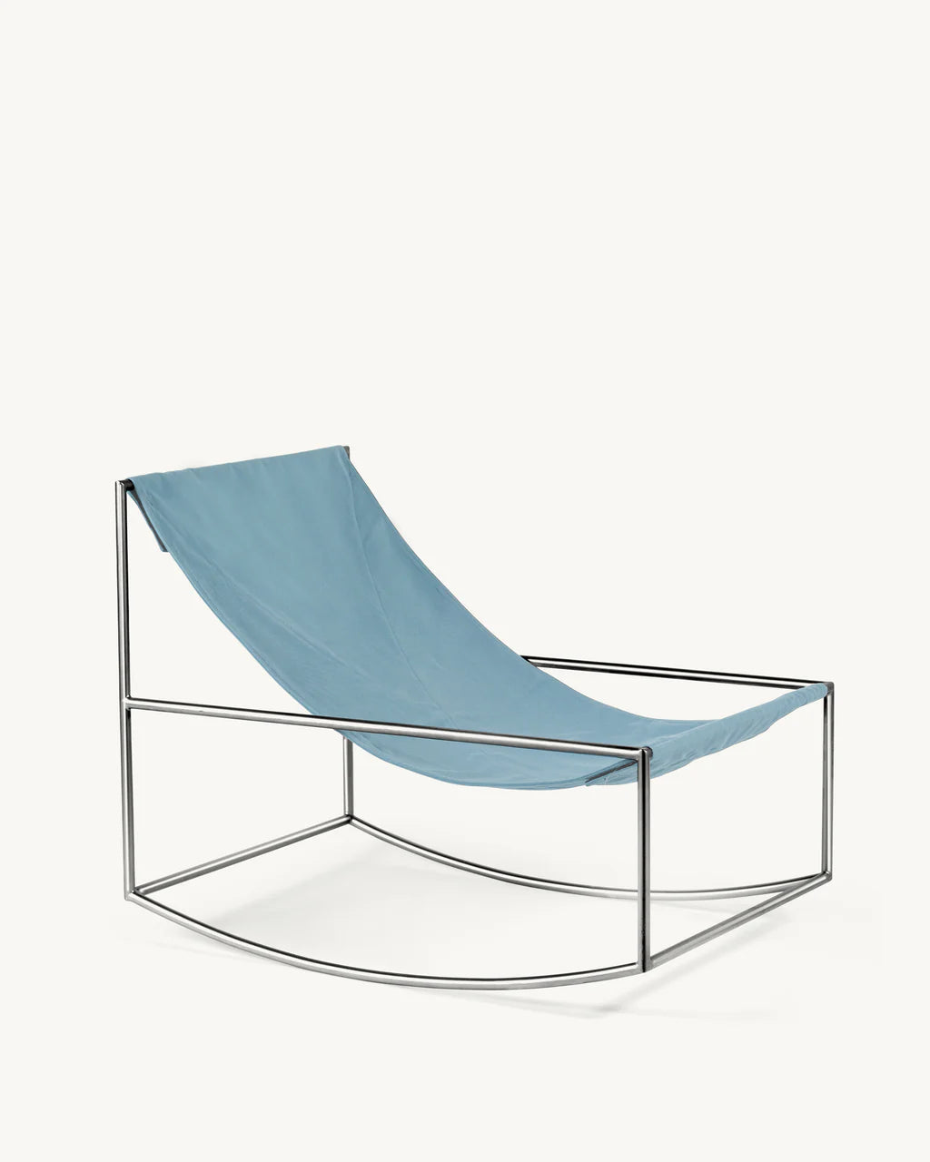 Valerie Objects Rocking chair stainless steel - Muller Van Severen