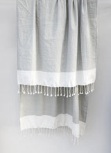 LEEFF  Hammam towel Hidde  Light grey