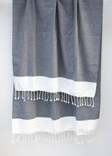 LEEFF  Hammam towel Hidde  Dark grey