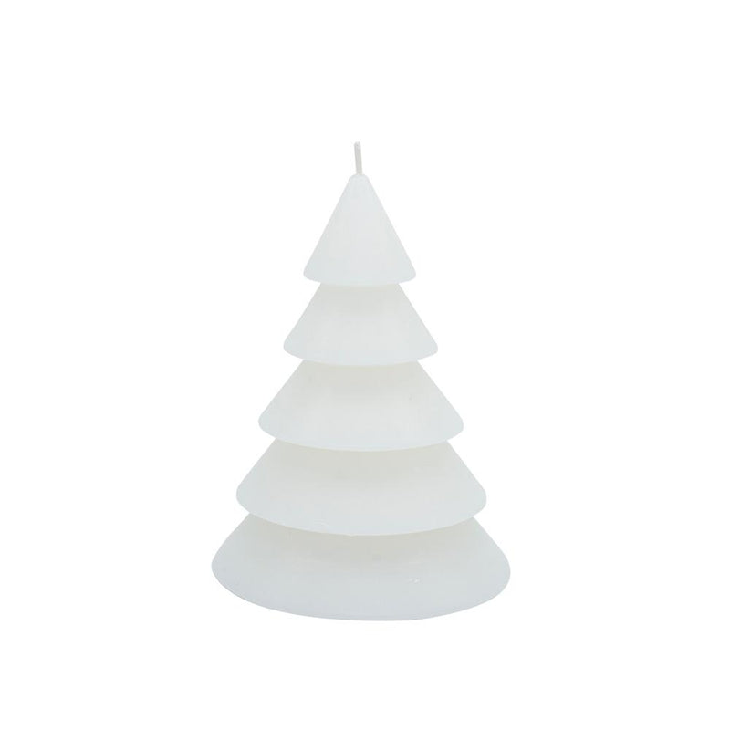 LEEFF  Tree Candle Thomas white / Light grey