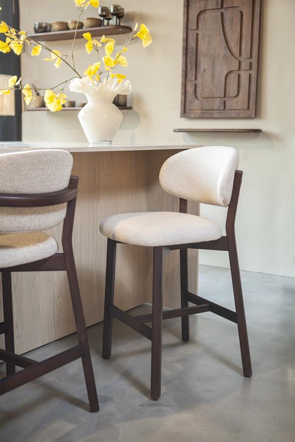 Linck. Mikky barkruk donker hout