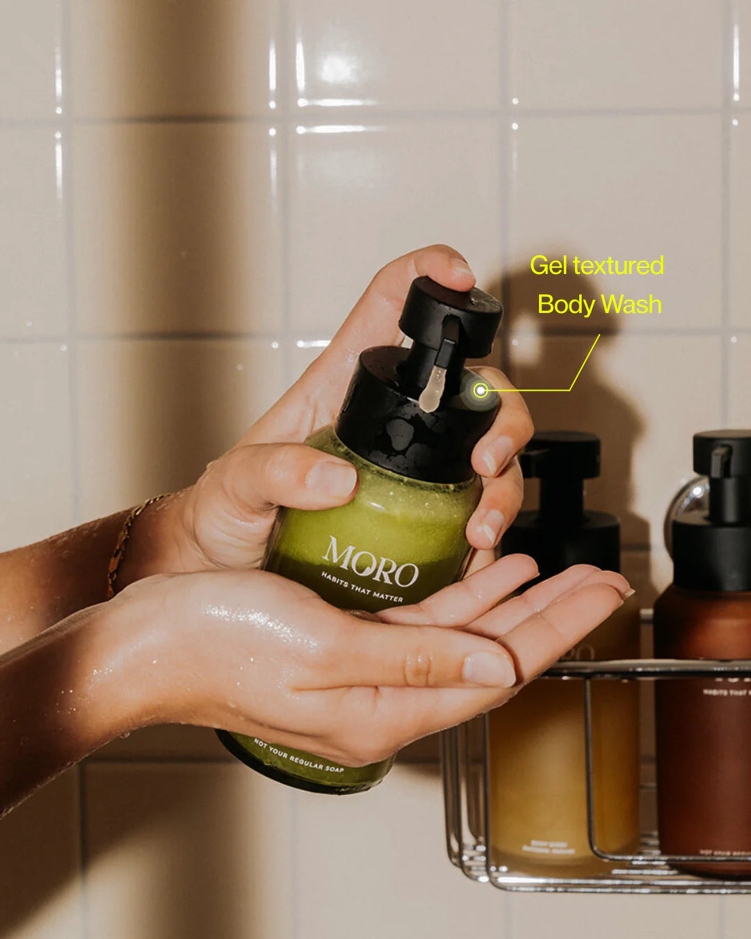 Moro  Hand & Body Wash Starter Kit Lemongrass