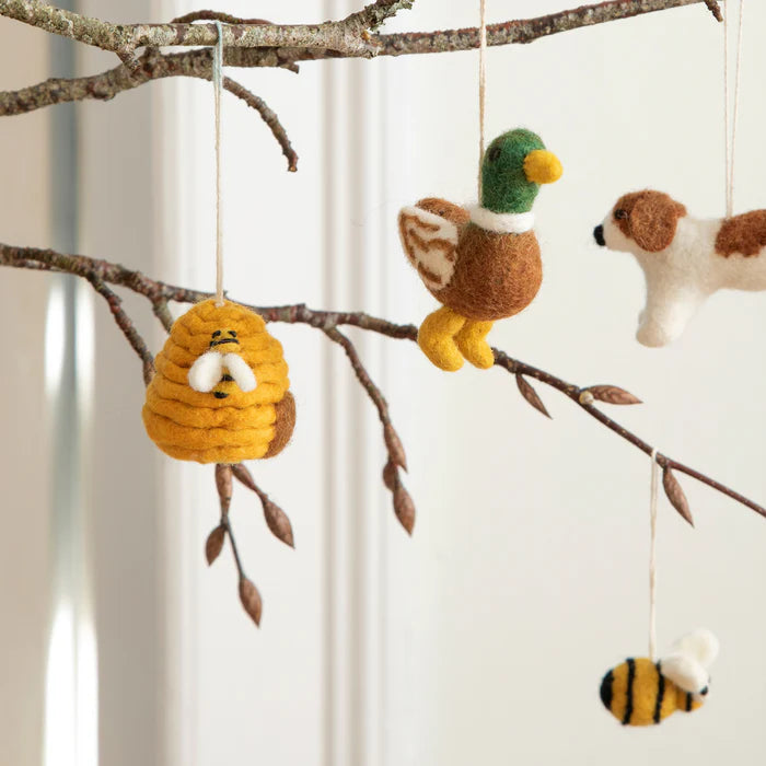 Gry & Sif   Bijenkorfje vilt - Oosterlinck Home