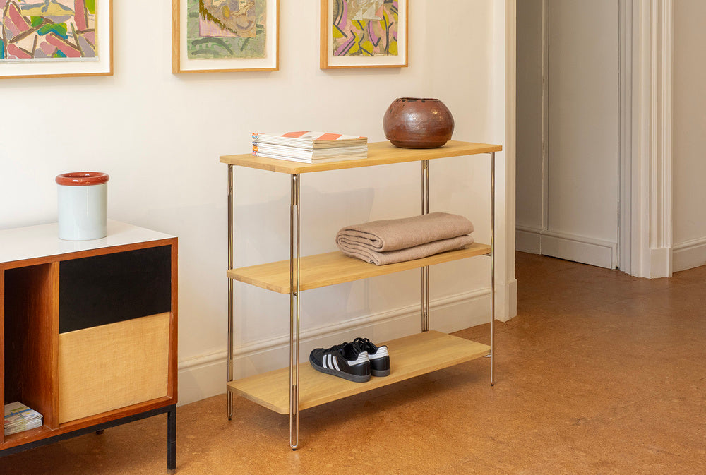 NINE - INLINE Floor shelving - Oosterlinck