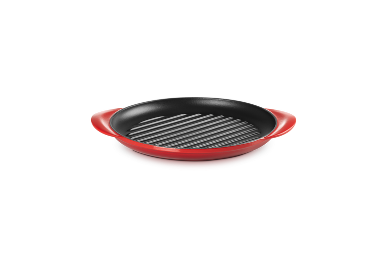 Le Creuset gietijzer grillpan rond 25cm- 3 kleuren - Oosterlinck