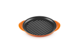 Le Creuset gietijzer grillpan rond 25cm- 3 kleuren - Oosterlinck