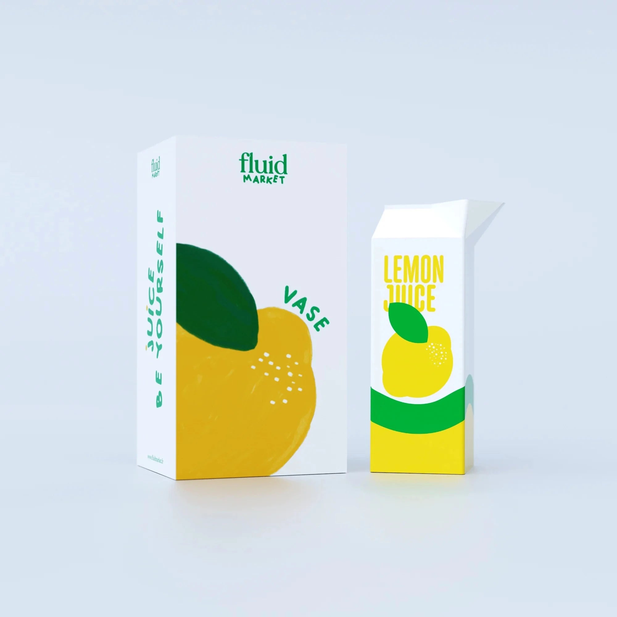Fluid Market  Vaas Lemon Juice - Oosterlinck