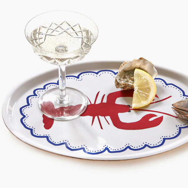 Blu Kat  Serveerplateau ovaal Lobster - Oosterlinck Home