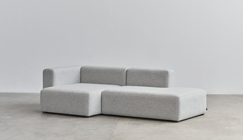 Hay - Mags sofa 2,5-zit combinatie 3 - Hallingdal 116 grijs - Oosterlinck