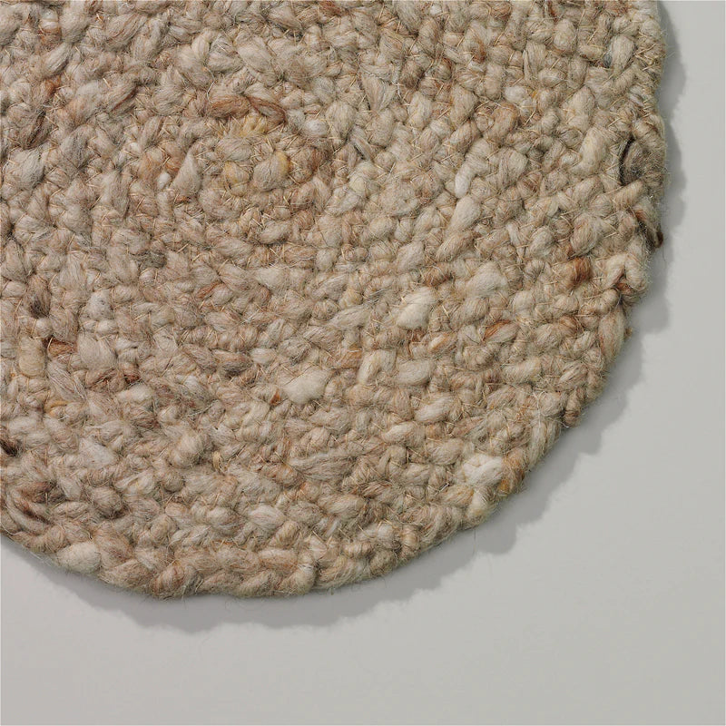Beside rugs Maze rond tapijt - Oosterlinck