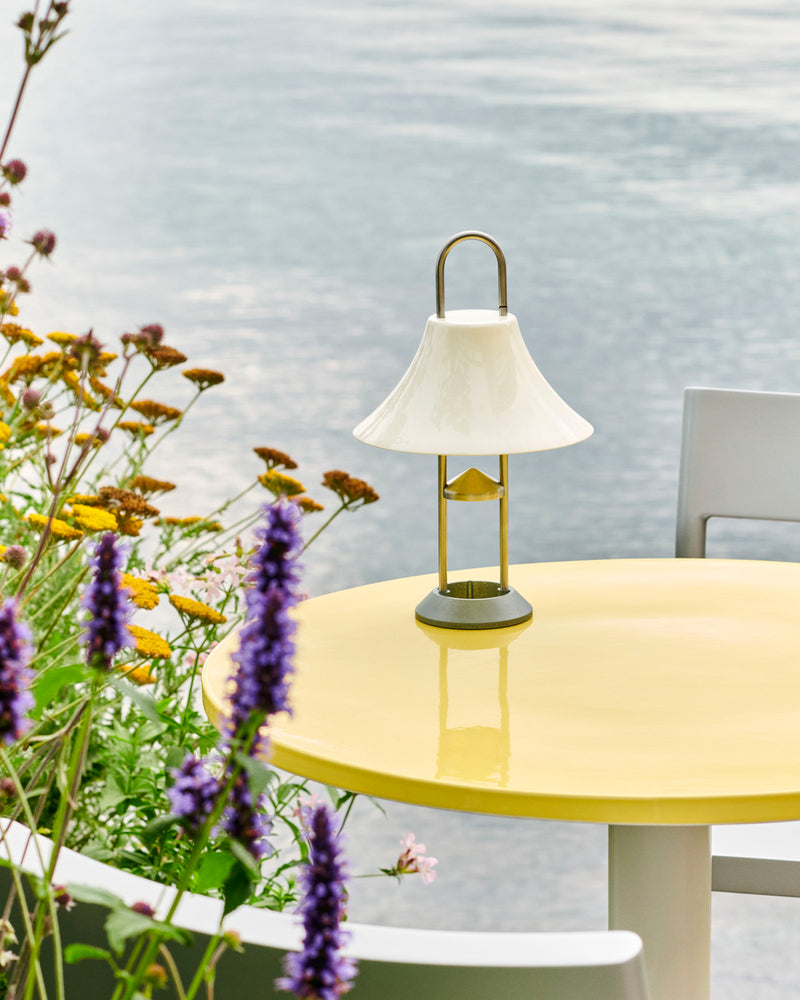 HAY - Ceramic Table warm bright yellow - Oosterlinck