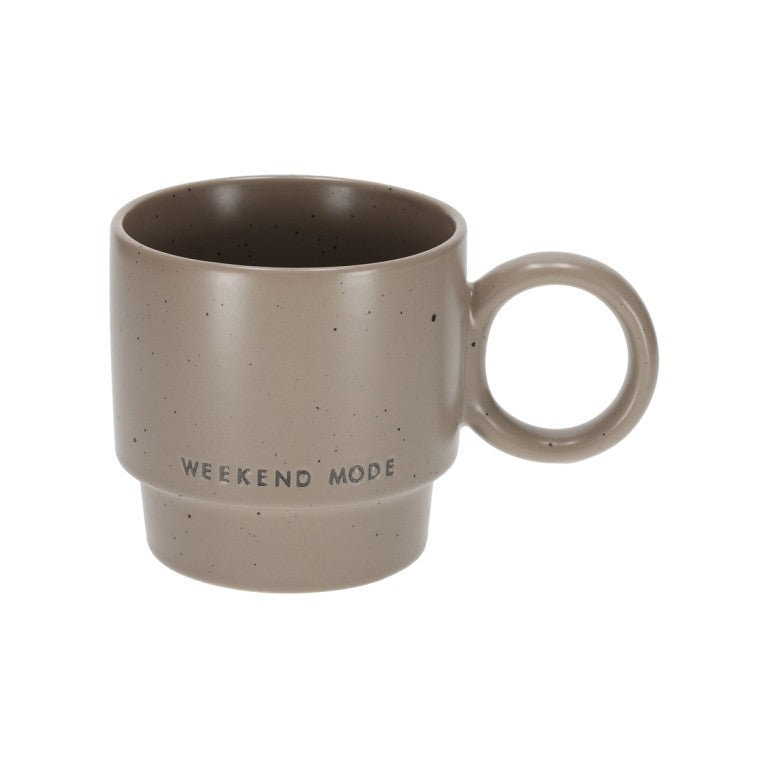 Jens Living  Stapelbare Mok - diverse teksten & kleuren