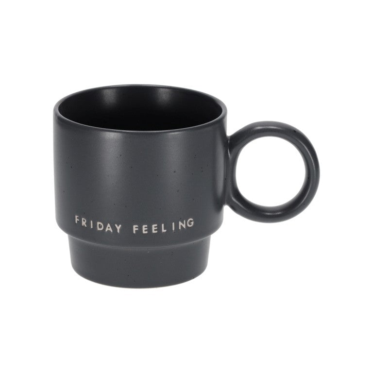 Jens Living  Stapelbare Mok - diverse teksten & kleuren