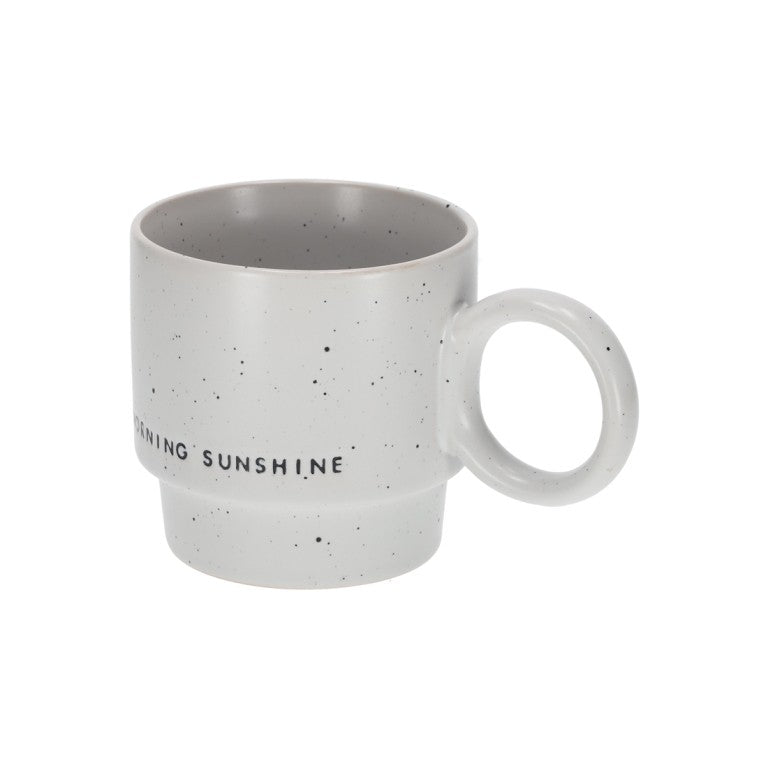 Jens Living  Stapelbare Mok - diverse teksten & kleuren