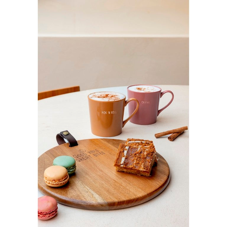 Jens Living  Shiny mug "Mok'n roll"