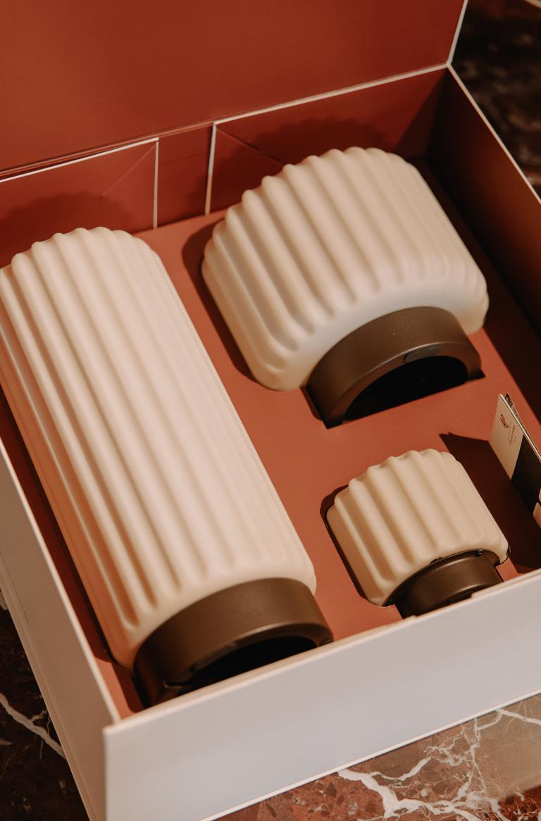 Atelier Pierre Gifbox draadloze lampen zwart