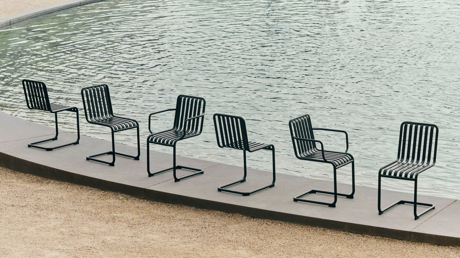 Hay Palissade Cantilever Dining Armchair - Oosterlinck Home