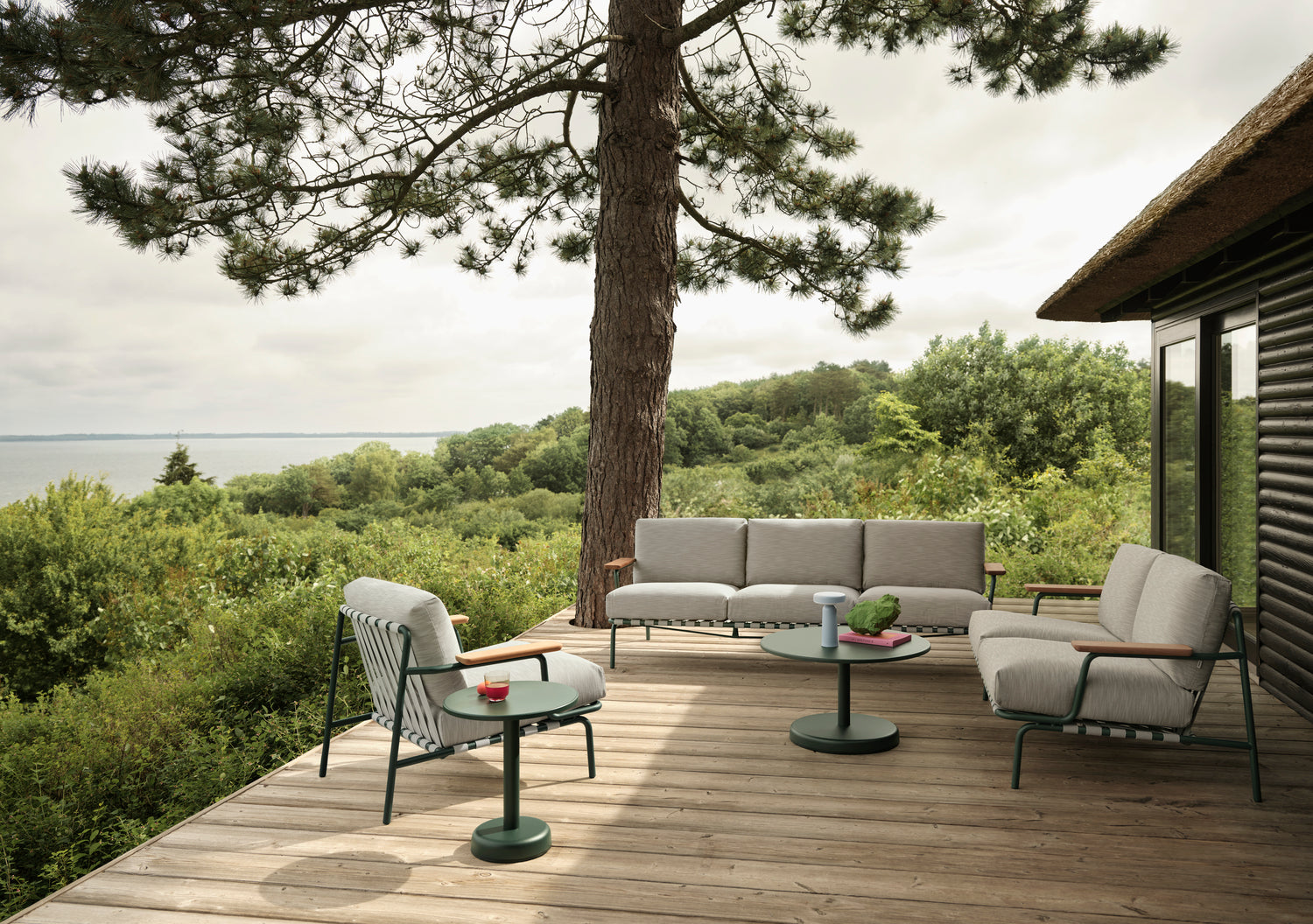 Muuto Settle outdoor sofa 3 zit - Oosterlinck Home