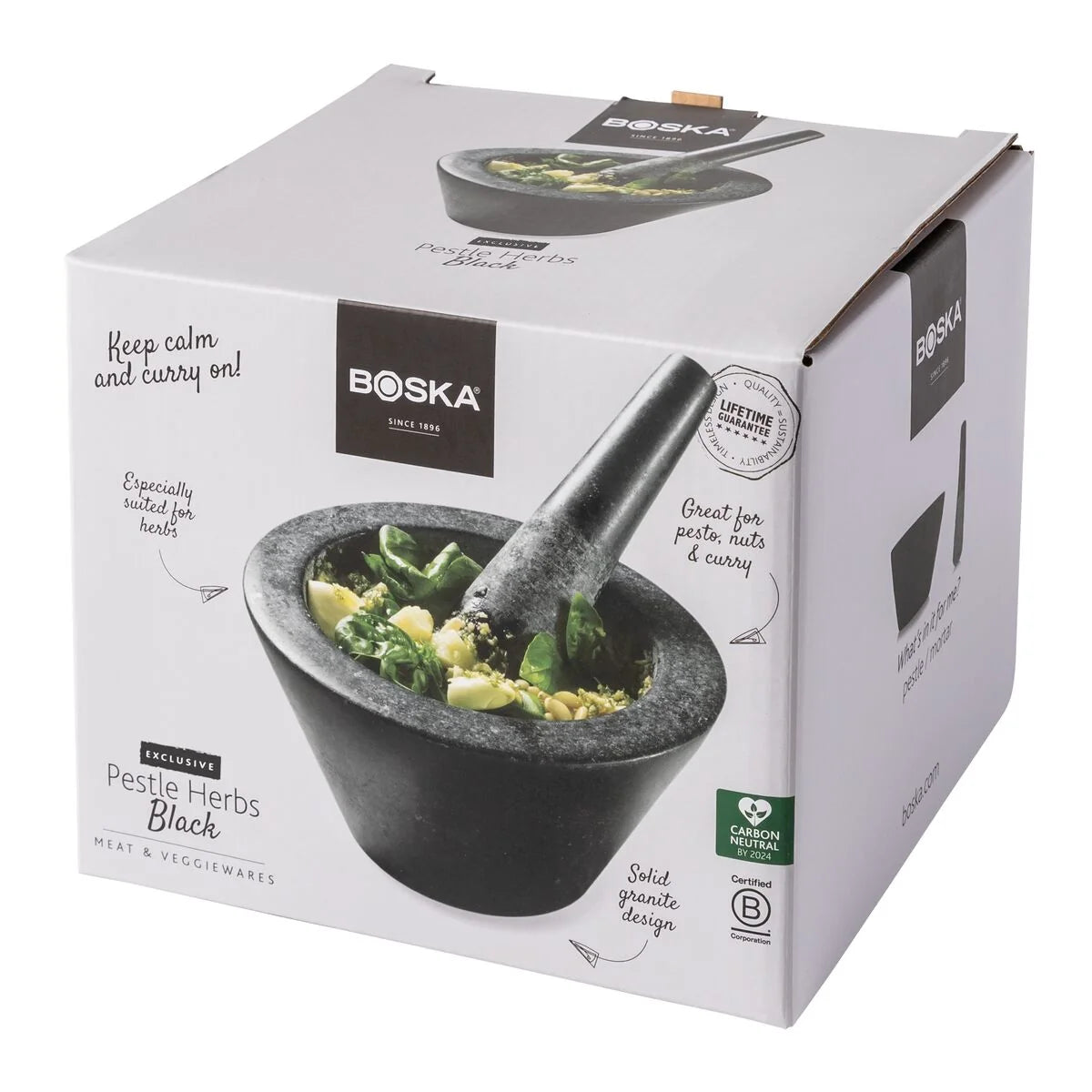 Boska  Vijzel Herbs Black