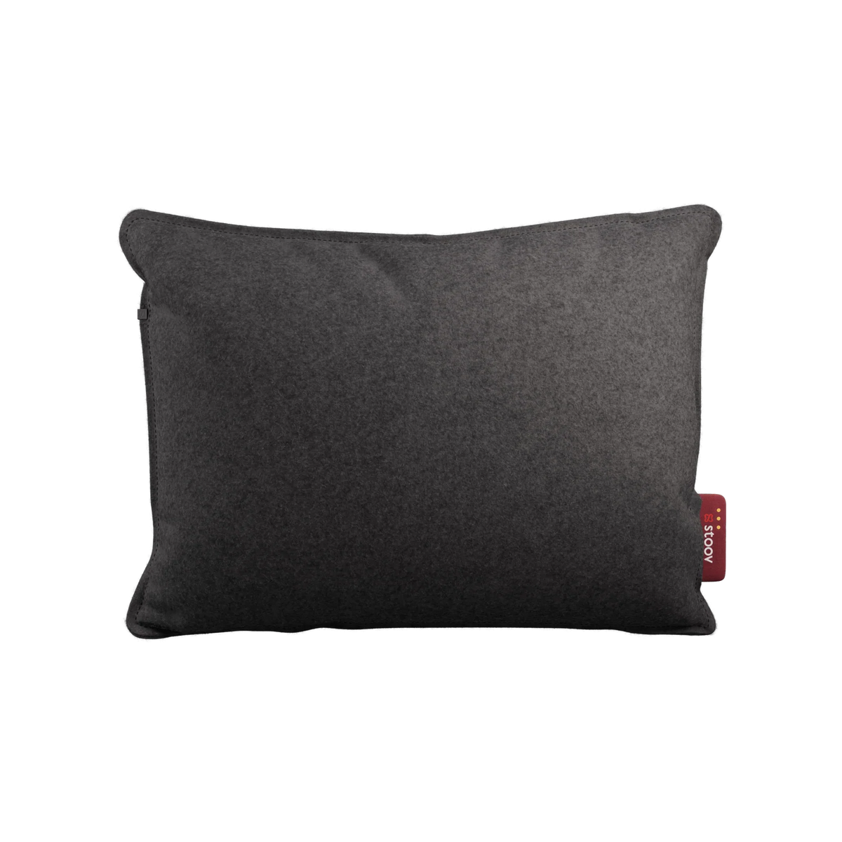 Stoov Ploov Flex oplaadbaar warmtekussen in donkergrijs, 45 x 60 cm, voor extra warmte en comfort.