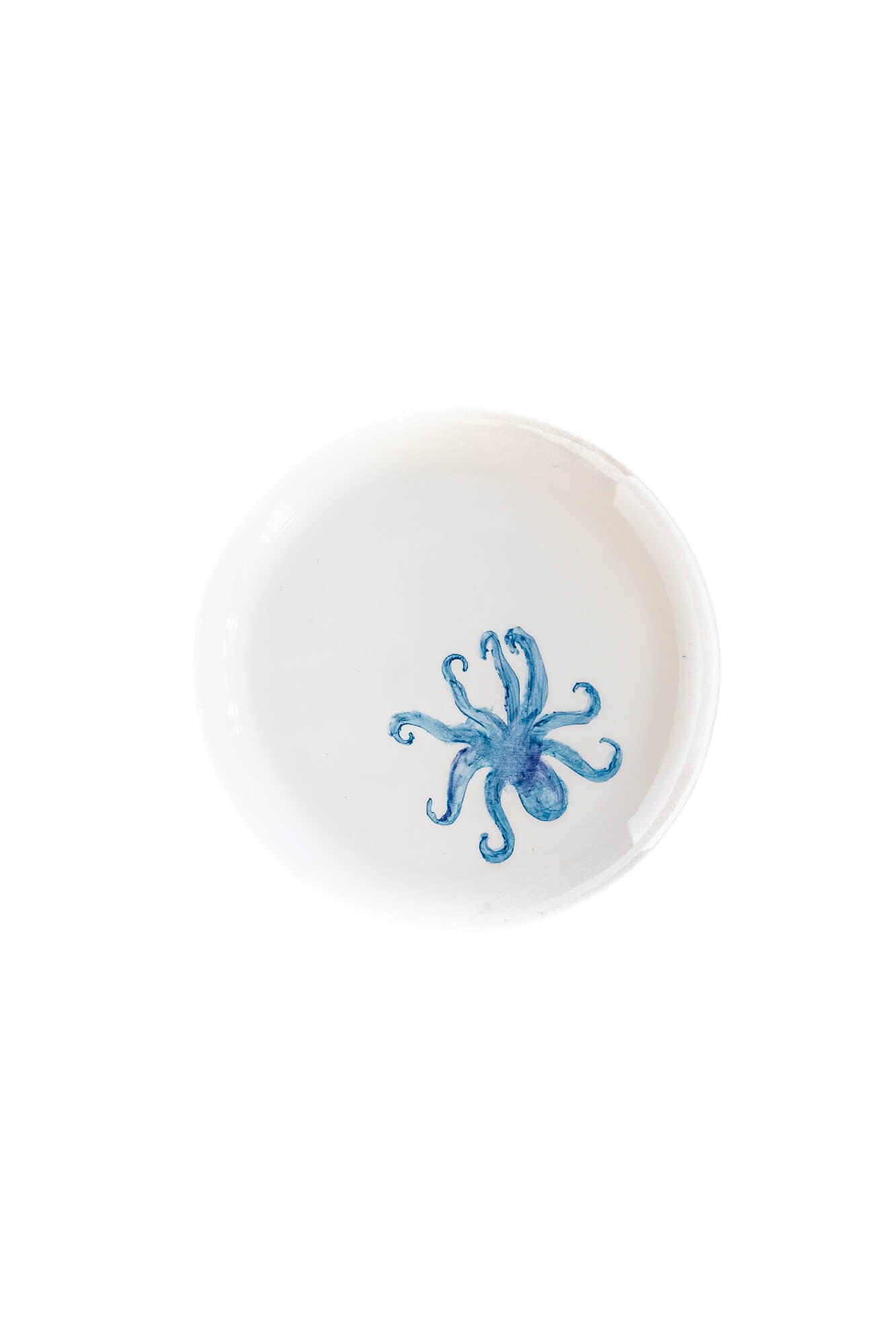 Val Pottery Fish Fete - Squid - Oosterlinck