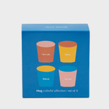 And Nook  Mug Colorful affection - set van 4