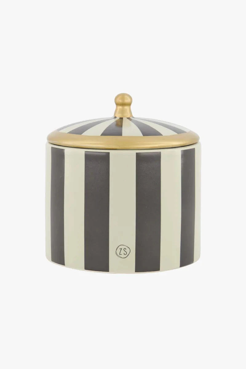 ZUSSS  Keramische pot met deksel - 2 maten - Oosterlinck
